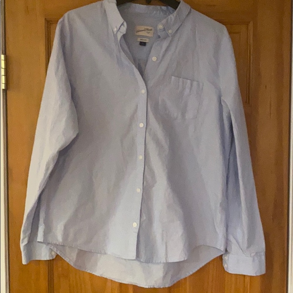 Blue button down - Picture 3 of 3
